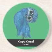 Kaapkoraal Onderzetter (Voorkant)