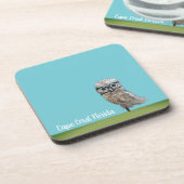 Kaapkoraalboomkorren Drankjes Onderzetter (Linkerzijde)