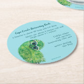 Kaapkoraalboomkorren Onderzetter (Gebogen)