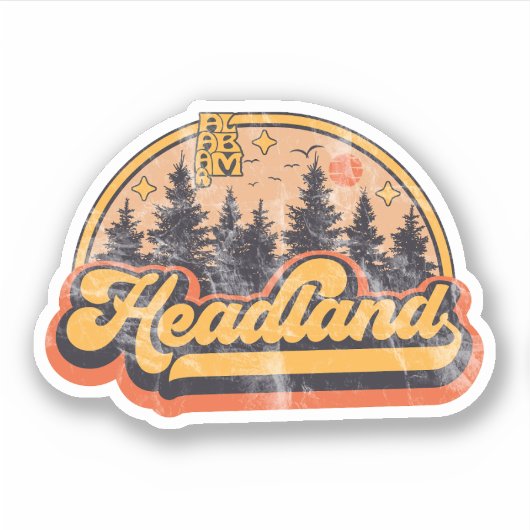 Kaapland, Alabama Sticker (Voorkant)