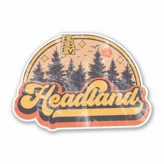 Kaapland, Alabama Sticker (Voorkant)