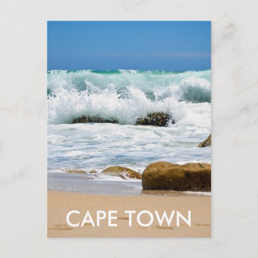 Kaapoceaan, CAPE TOWN Briefkaart (Voorkant)