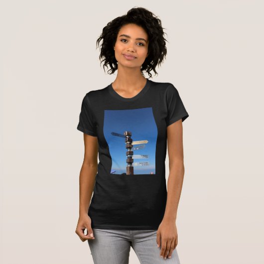 Kaappunt Zuid-Afrika T-shirt (Voorkant volledig)