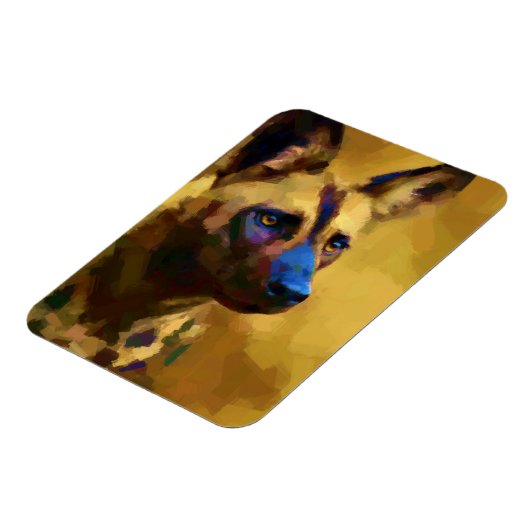 kaapse jachthond magneet (Linkerzijde)