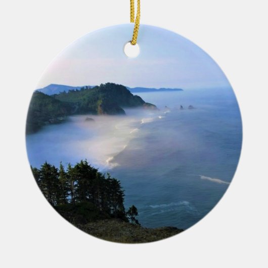 Kaapse kaas, oregonkust keramisch ornament (Voorkant)
