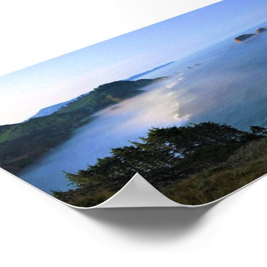 Kaapse kaas, oregonkust poster (Hoek)