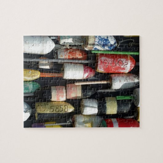 Kaapse kabeljauw Pot drijft Legpuzzel (Horizontaal)