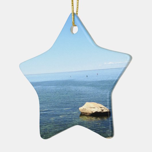 Kaapse kerstversiering keramisch ornament (Links)