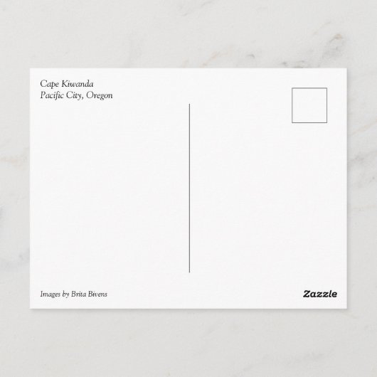 Kaapse Kiwanda, OF Briefkaart (Achterkant)