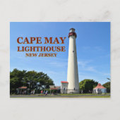 Kaapse vuurtoren, Briefkaart New Jersey (Voorkant)