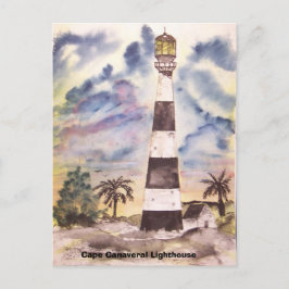 Kaapse vuurtoren, Kaap Canaveral Light ... Briefkaart