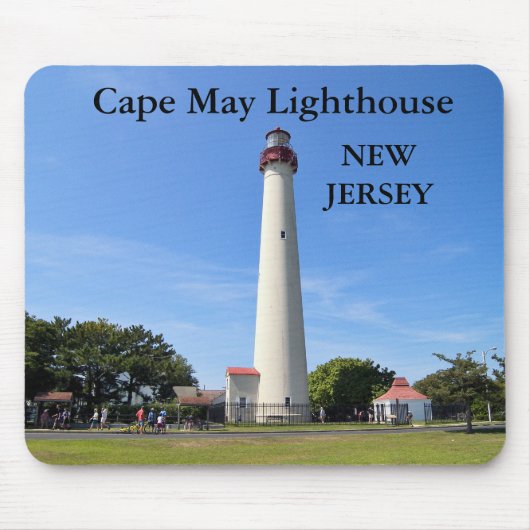 Kaapse vuurtoren, New Jersey Mousepad Muismat (Voorkant)