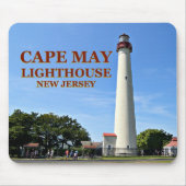 Kaapse vuurtoren, New Jersey Mousepad Muismat (Voorkant)
