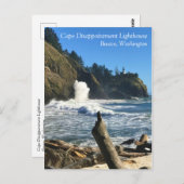 Kaapse vuurtoren, Washington Briefkaart (Voorkant / Achterkant)