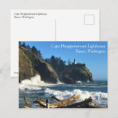 Kaapse vuurtoren, Washington Briefkaart (Voorkant / Achterkant)
