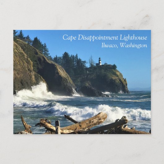 Kaapse vuurtoren, Washington Briefkaart (Voorkant)