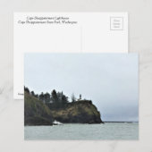 Kaapse vuurtoren, Washington Briefkaart (Voorkant / Achterkant)