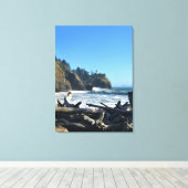 Kaapse vuurtoren, Washington Canvas Afdruk (Insitu (Houten vloer))