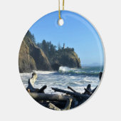 Kaapse vuurtoren, Washington Keramisch Ornament (Links)