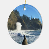 Kaapse vuurtoren, Washington Keramisch Ornament (Links)