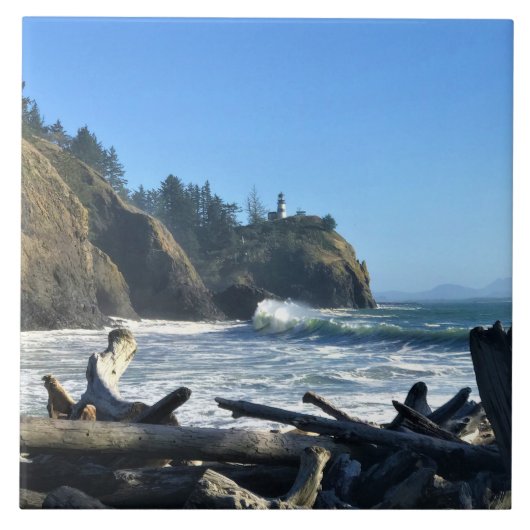 Kaapse vuurtoren, Washington Tegeltje (Voorkant)