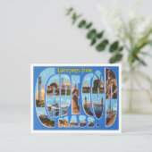 Kaapskabeljauw, Massachusetts Travel Briefkaart (Staand voorkant)