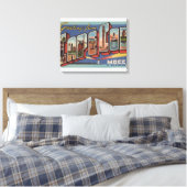 Kaapskabeljauw, MassachusettsGrote letterscènes Canvas Afdruk (Insitu (Slaapkamer))