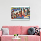 Kaapskabeljauw, MassachusettsGrote letterscènes Canvas Afdruk (Insitu (Woonkamer))