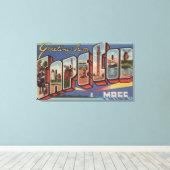 Kaapskabeljauw, MassachusettsGrote letterscènes Canvas Afdruk (Insitu (Houten vloer))