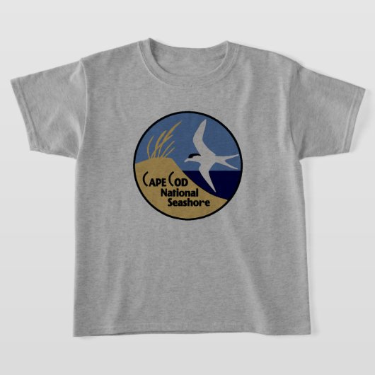 Kaapskabeljauw National Seashore Classic Summer T-shirt (Laagn)
