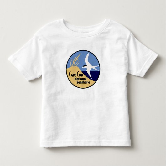 Kaapskabeljauw Nationale Seashore Kinder Shirts (Voorkant)