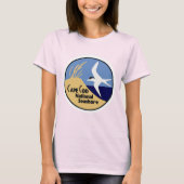 Kaapskabeljauw Nationale Seashore T-shirt (Voorkant)