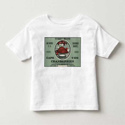 Kaapskabeljauw Turkije Brand Cranberry Label Kinder Shirts (Voorkant)
