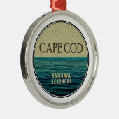 Kaapskabeljauw - vogelsoorten in de kustwateren metalen ornament (Rechts)