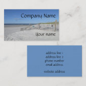 Kaapskabelstrand Visitekaartje (Voorkant / Achterkant)