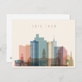 Kaapstad, Afrika | City Skyline Briefkaart (Voorkant / Achterkant)