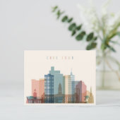 Kaapstad, Afrika | City Skyline Briefkaart (Staand voorkant)