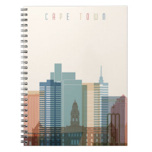 Kaapstad, Afrika   City Skyline Notitieboek