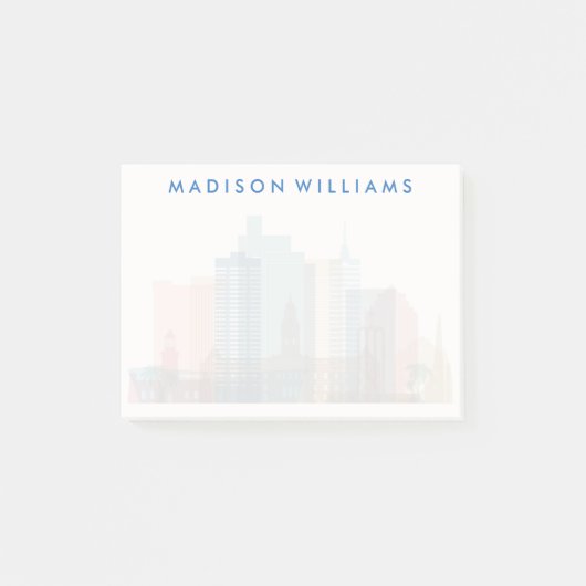 Kaapstad, Afrika | City Skyline Post-it® Notes (Voorkant)