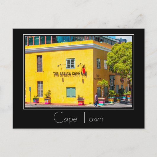 Kaapstad Architectuur Zuid-Afrika Briefkaart (Voorkant)