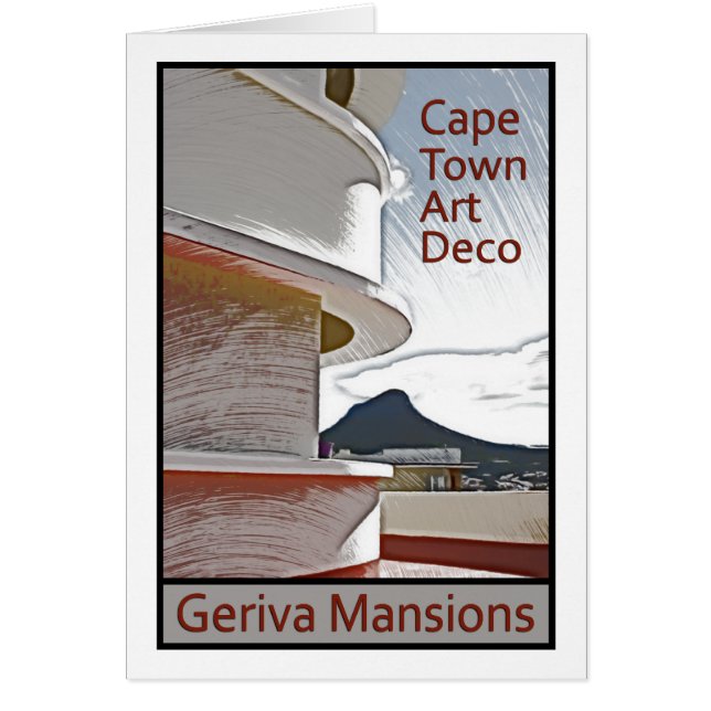 Kaapstad Art Deco - Geriva Mansions (Voorkant)