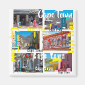 Kaapstad Bo-Kaap CBD, Zuid-Afrika Magneet (Voorkant)