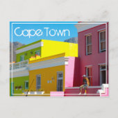 Kaapstad Bo-Kaap Cityscape Zuid-Afrika Briefkaart (Voorkant)
