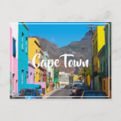 Kaapstad Bo-Kaap Cityscape Zuid-Afrika Briefkaart (Voorkant)