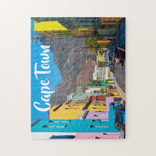 Kaapstad Bo-Kaap Cityscape Zuid-Afrika Legpuzzel (Verticaal)