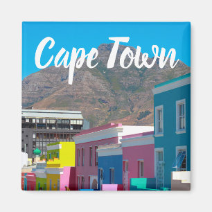 Kaapstad Bo-Kaap Cityscape Zuid-Afrika Magneet