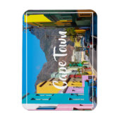 Kaapstad Bo-Kaap stadsgezicht Zuid-Afrika Magneet (Verticaal)