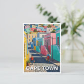 Kaapstad Bo-kaap Zuid-Afrika Briefkaart (Staand voorkant)