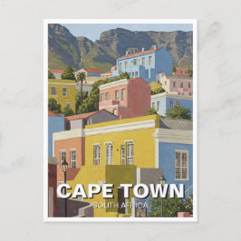 Kaapstad Bo-kaap Zuid-Afrika Briefkaart