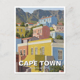 Kaapstad Bo-kaap Zuid-Afrika Briefkaart